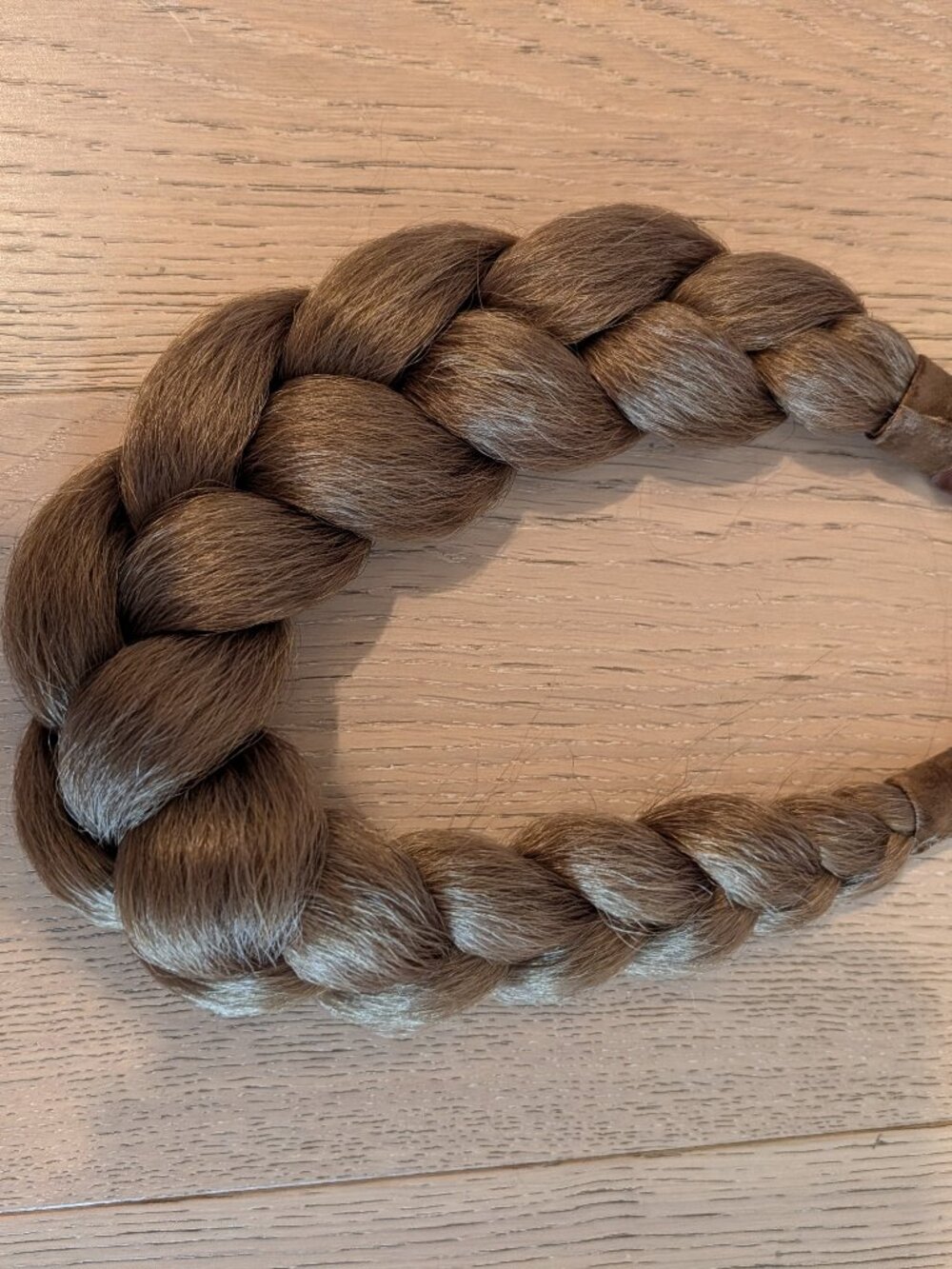 Flat braid costume headband (fawn)